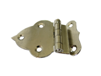 Brass Fancy Offset Hinge NP