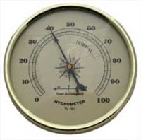 70mm Hygrometer Ivory