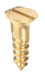 Brass C/Sunk Screws13mm x 6g x 20