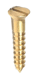 Brass C/Sunk Screws 16mm x 3g x 20