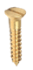 Brass C/sunk Screws 19mm x 4g x 20
