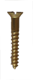 Brass C/sunk Screws 25mm x 6g x 20