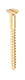 Brass C/sunk Screws 45mm x 10g x 20