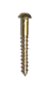 Brass R/head Screws 19mm x 3g x 20