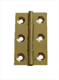 Solid Brass Hinge 38 x 22mm