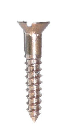 Sil Bronze Screws C/s 19mm x 6g x 20 - Click Image to Close