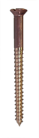 Sil Bronze Screws C/s 64mm x 12g x 1000 - Click Image to Close