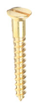 Brass C/sunk Screws 38mm x 12g x 200