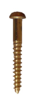 Brass R/head Screws 38mm x 10g x 20