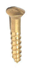 Brass Rsd/head Screws 16mm x 6g x 20