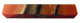 Acrylic Pen Blank 20 Bronze Orange/Black