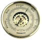 90mm Barometer Ivory